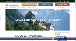 Desktop Screenshot of lawyersliechtenstein.com